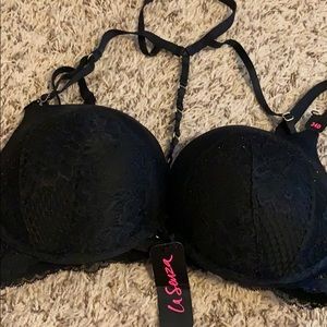 NWT La Senza Hello Sugar Push Up 34D with Choker